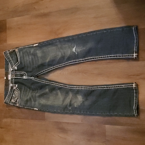 True Religion Jeans Billy Super T Cut Y2K - Picture 3 of 8